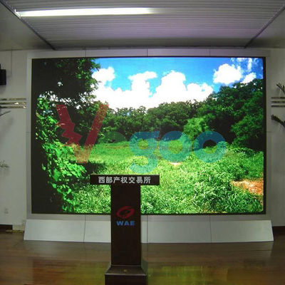 China Nahtlose farbenreiche Innenanzeige LED-P7.62, Fernsteuerungsvideowand geführte Anzeige fournisseur