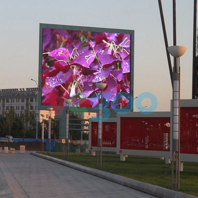 China Wasserdichte farbenreiche Werbung- im Freiengeführte Anzeige MTBF P10mm 50000 Stunden fournisseur