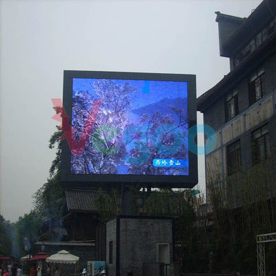China Farbenreiche Anzeige LED-1R1G1B/DIP 346 P10 im Freien 7500cd/㎡ fournisseur