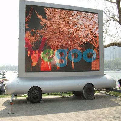 China Farbenreiche angebrachte Miete-P5.95 LED-Anzeigen-LKW führte der im Freien Schirm 28235 Pixel/M2 fournisseur