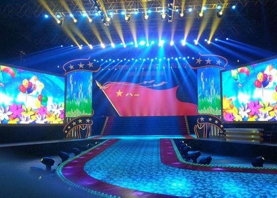 China Innenmiete-LED-Anzeigen-Bühnenunterhaltung im Freien 500x500 oder 1000mm Aluminium-Platten fournisseur