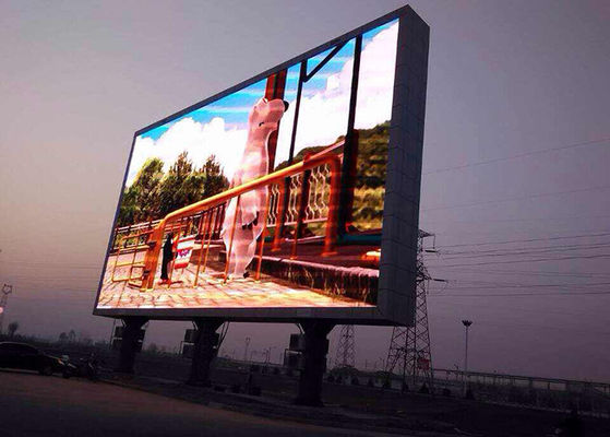 China Hohe Helligkeit P10 TAUCHEN farbenreiche Anzeige LED-7500cd/㎡ im Freien ein fournisseur