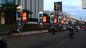 Tankstelle-Anschlagsäule im Freien führte Treibstoff-Bildschirm-Totempfahl Signage fournisseur