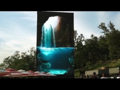 Örtlich festgelegter LED-Schirm im Freien