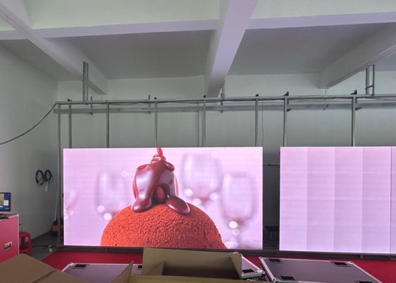 Außenvermietung LED-Display P4.81 Druckgussschrank SMD 1921 Nachfrischungsrate 8000-10000nits Für die Bühne