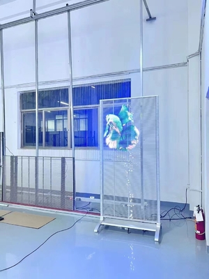 Transparente LED-Anzeigetafeln für den Außenbereich P5.2 für Ausstellungsräume und Messen