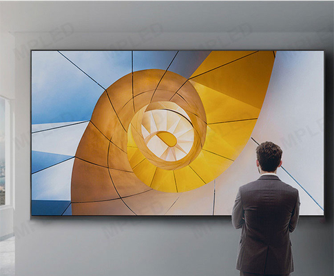 Außenbereich P2.5 Kleines Pixel Pitch COB Led Bildschirm 480*540mm Nahtlose 90° Verbindung Flip Chip Für Broadcast Studios