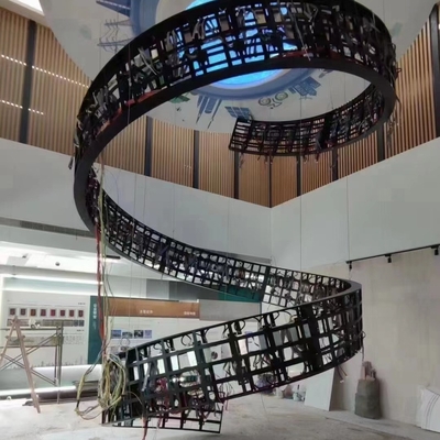 P2.5 Flexible LED-Display-Bildschirm Biegbare weiche schlanke LED-Panel