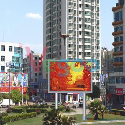 China wasserdichte, staubdichte farbenreiche Anzeige LED-P16 im Freien 8500cd/㎡ fournisseur