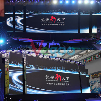 China Leichte Miet-geführte schwarze Handelslampe 1R1G1B/SMD2121 der Schirme Anzeige LED-P4 fournisseur