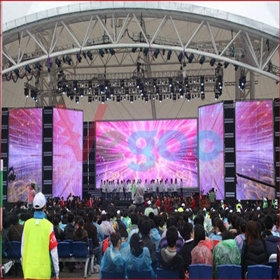 China HD P5 führte Miet-LED-Anzeigen-Stadiums-Hintergrund Schirm für Supermarkt fournisseur
