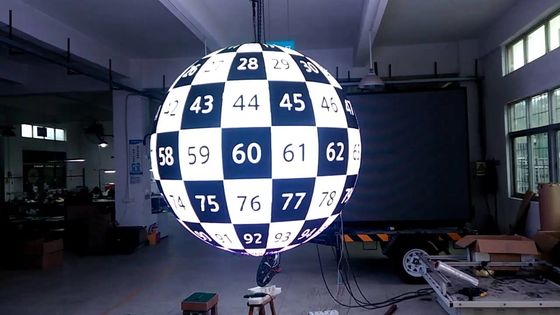 Werbungs-Miet- Ball LED-Anzeige Innen-großer geführter Schirm 4mm Hd