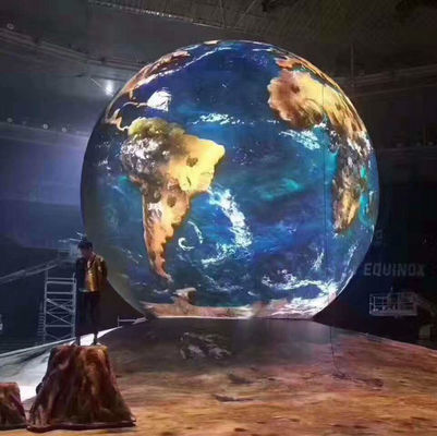 Mietinnenfarbenreiche geführte Bereich-Anzeige ball LED-Anzeigen-P4 HD für Ereignis