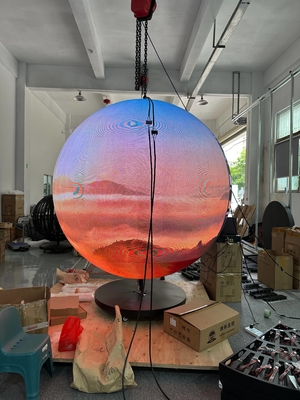 Innenraum P2,5 Durchmesser 1m Kugel LED Kugelschirm Konferenzraum Ausstellung Kunst-Show