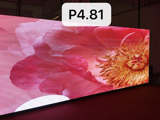China Bildschirm-Video der Werbungs-P4.81 ummauert Miet-LED 43243 Pixel/M2 Dichte fournisseur