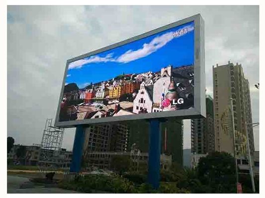China Farbenreiches Video der Werbungs-1R1G1B ummauert im Freien Helligkeit SMD1921 5000cd/㎡ fournisseur
