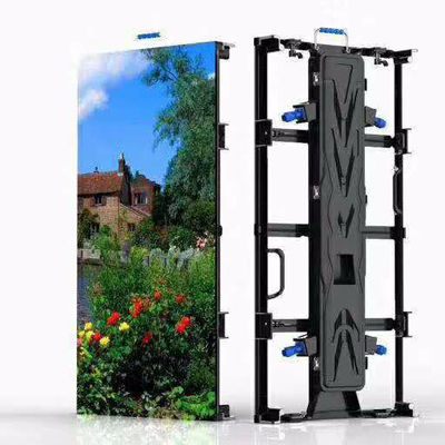 Farbenreiche Innenmiete geführte nahtlose Installation des Schirm-P3.91 Druckguss-Aluminium-Kabinett