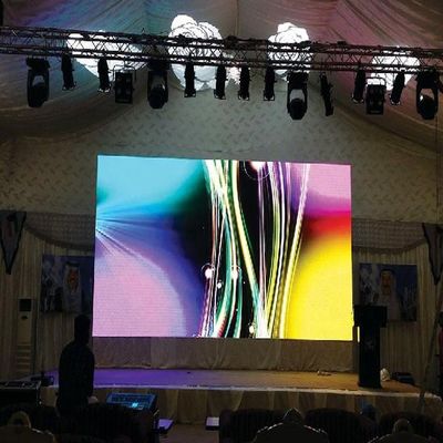 Miet-Anzeige Pantallas Digital LED-P4.81 Video-Innenbühnenunterhaltung im Freien