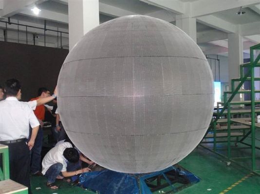 Ball führte Anzeigen-Kugel-Schirm-Pixel-Neigung 4-Millimeter-Durchmesser-3M nahtloses Verstärken