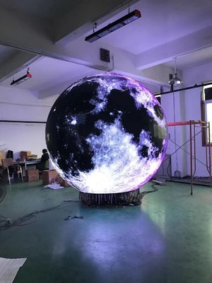 Ball führte Anzeigen-Kugel-Schirm-Pixel-Neigung 4-Millimeter-Durchmesser-3M nahtloses Verstärken