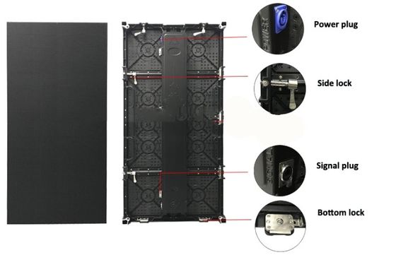 P3.91- 4.81mm Miete-LED-Anzeige führte Pantallas-Stadiums-Ereignis-Konzert für Innen- und im Freien