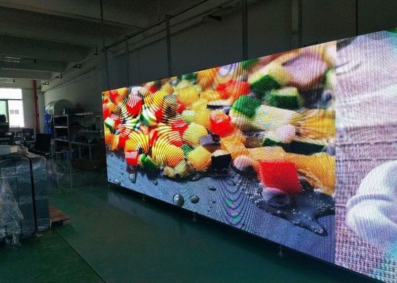 Kundengebundene farbenreiche geführte Bildschirm-Pixel-Neigung im Freien 4.81mm 500mm x 500mm