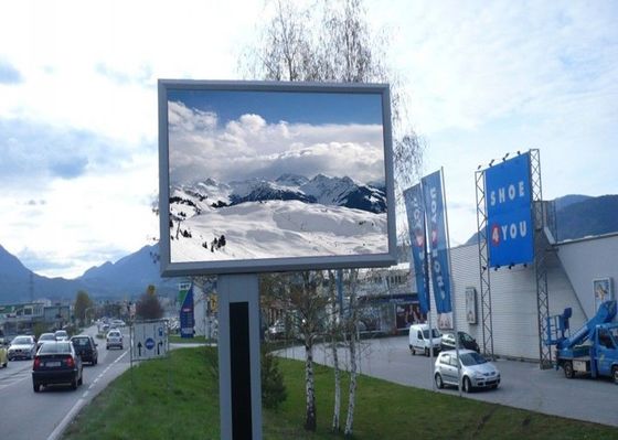 Führte farbenreiche P4 P5 P6 P8 P10 P16 geführte Anzeigen-Werbung Wateproof im Freien Schirm-Stadiums-Schirm-Wand
