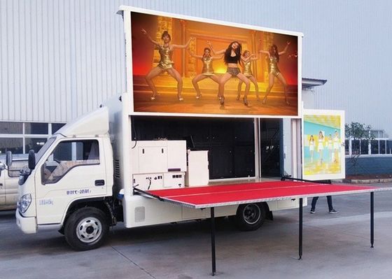Werbung LED-Anzeige des LKW-Anhänger-IP65 P8 bewegliche