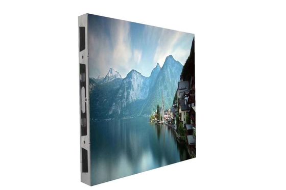 China Feine Pixel-Neigung P1.667 HD LED-Anzeigen-Größe 480 Millimeter x 480 Millimeter geführte Druckgussdas aluminiumkabinett Anzeigenschwarze fournisseur