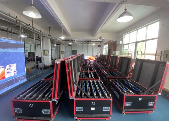 Stadiums-Wand des Aluminium- Kabinett-Miet-P4.81 9500K