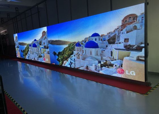Videowand-Druckgussmietaluminium kleine des Pixel-Neigungs-Innen-geführtes Bildschirm-P6