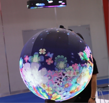 Indoor P1.95 Sphere LED-Bildschirm 800nits HD Bildschirmqualität Feinheit Design