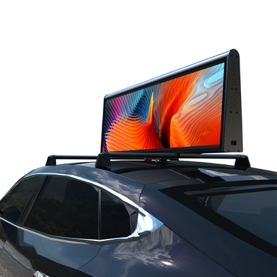 P4 LED-bewegliche Beschilderung für Taxi-Top-Werbung Hohe Helligkeit Wasserdichte 4G/USB-Steuerung