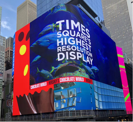 LED-Display für den Außenbereich P4 P5 P8 P10 Outdoor Full Color 960 X 960mm Schrankmenge Wandmontierte feste Werbe-LED-Display