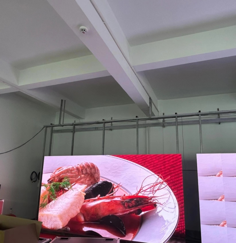 Außenvermietung LED-Display P4.81 Druckgussschrank SMD 1921 Nachfrischungsrate 8000-10000nits Für die Bühne