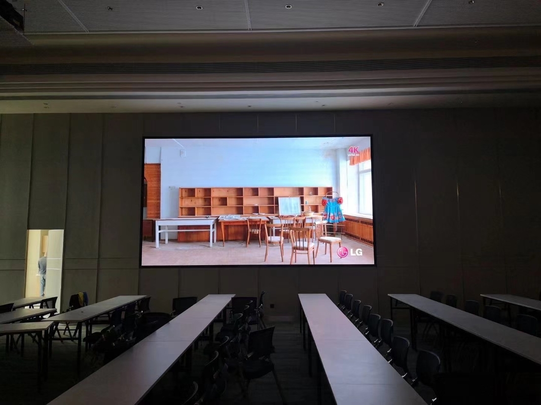 Innenbereich Fein Pixel Pitch P1.56 Aluminium Material Schrank LED-Display für High-End-kommerzielle Anwendungen