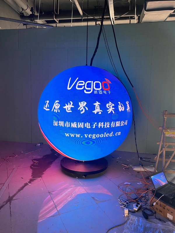 Innenraum P2,5 Durchmesser 1m Kugel LED Kugelschirm Konferenzraum Ausstellung Kunst-Show