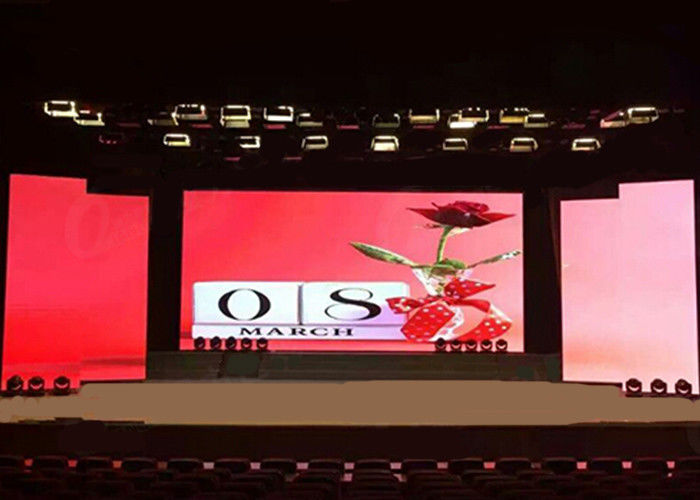 Innenraum Vollfarb-LED-Bildschirm Bühne Videowand 3mm Pixel Pitch und 111 Dichte für Video