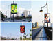 P5mm-Straßen-Pole LED-Anzeigen-Anschlagtafel-farbenreiche Digital-Werbungs-Schirme im Freien fournisseur